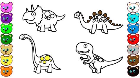 T Rex Coloring Pages For Kids Dinosaurs Coloring Pages