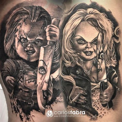 Chucky Tattoo Clown Tattoo Tattoo On Tattoo Drawings Tattoo Bride