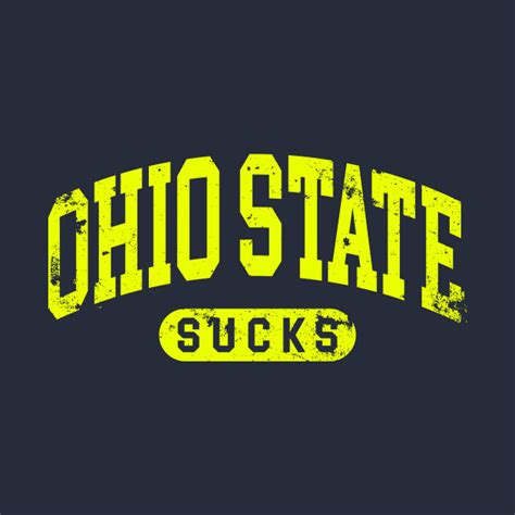 Ohio State Sucks Rivals Shirt Ohio State Sucks T Shirt Teepublic