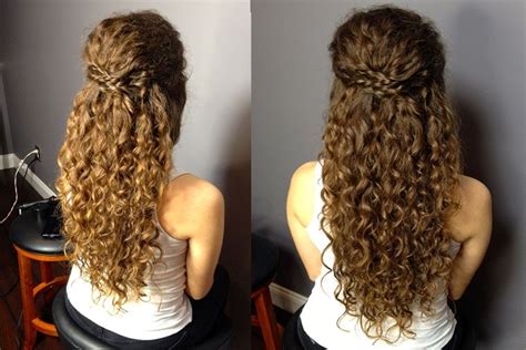 Explore Gallery Of Curly Half Updo Hairstyles 12 Of 15 Curly Hair