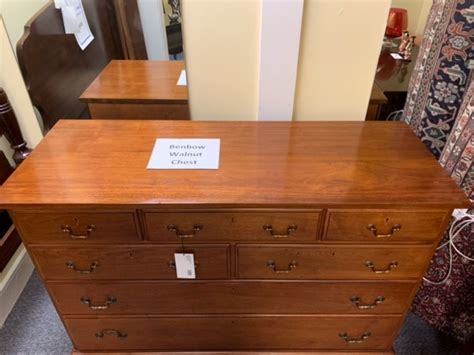 Benbow Walnut Double Dresser Southern Comforts Fine Furniture