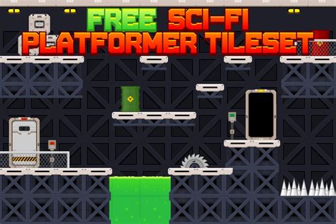 All the tilesets are inspected to make sure they meet certain quality standards, and most important that they are. Free Sci-fi Platformer Game Tileset | OpenGameArt.org
