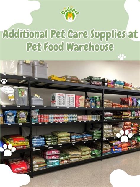 Meet All Your Pet Needs At Pet Food Warehouse