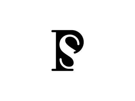 Ps Monogram Monogram Logo Design P Logo Design Photo Logo Design