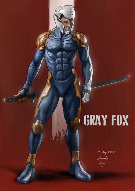 Gray Fox By Brinjal On Deviantart Gray Fox Metal Gear Grey Fox