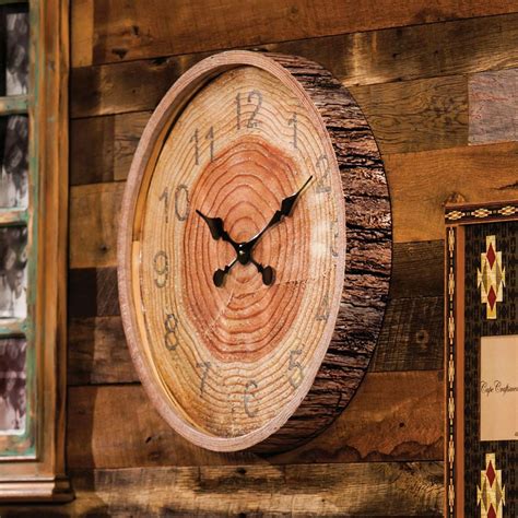 Pin By Ashley Freeman On Cabin Decor Wood Wall Clock Wood Clocks
