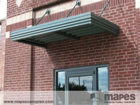 A hanger rod canopy can be used as a door canopy or a window canopy, and they fit seamlessly into many different types of architectural designs. metal awning: hanger rod aluminum canopy, high load ...