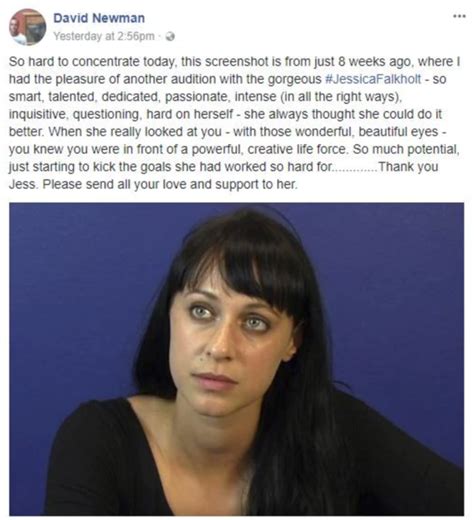 Jessica Falkholt Casting Director Pens Emotional Tribute To Home And