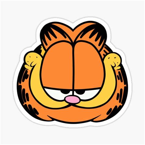 Garfield Stickers Redbubble