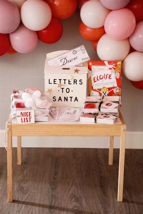 Karas Party Ideas Naughty And Nice Christmas Inspired Birthday Party