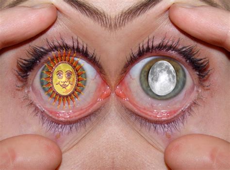 U R The Sun And Moon In My Eye By Sparrow667 On Deviantart