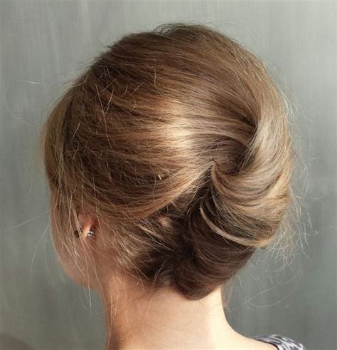 With your other hand, slip in a bobby pin vertically, up from the bottom. 40 Stylish French Twist Updos Hairstyles - Page 20 ...