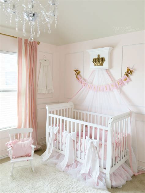 Princess Pink Nursery Pink Baby Room Decor Pink Baby Room Baby Girl