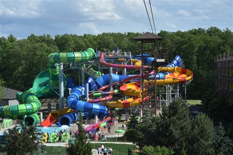 Now Open Kalahari Resorts And Conventions In Sandusky Ohio Added Five New Slides To The