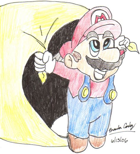 Caped Mario By Illustr8er91 On Deviantart