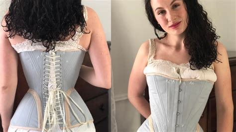 Making An Edwardian S Bend Corset Youtube