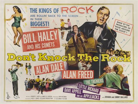 Dont Knock The Rock 1956 Poster British Original Film Posters