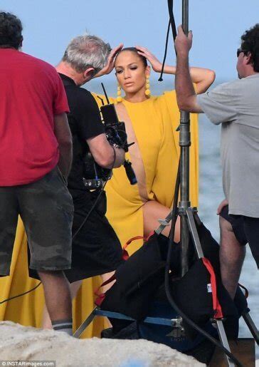 Jennifer Lopez Goes Without Underwear For Her New Video Shoot