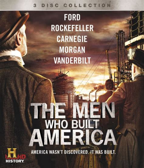 In the wake of the civil war, a revolution is taking place on the backs of visionary entrepreneurs of industry. The Men Who Built America Blu-ray | Zavvi.com