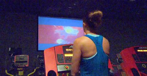 Cardio Theater Fitness With Flicks Keeps Movie Lovers Buff Cbs News