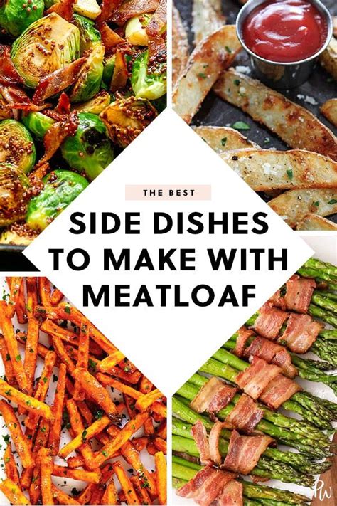 It's a healthy side that offers a nutritious contrast to your rich meatloaf. 16 Side Dishes to Make with Meatloaf | Dinner side dishes, Meatloaf sides, Side dishes