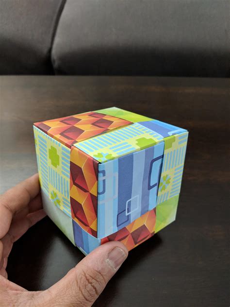 Origami Ideas Origami Rubiks Cube That Works