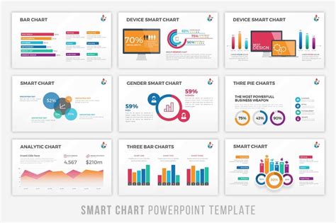 Smart Chart Infographic Powerpoint By Brandearth Thehungryjpeg