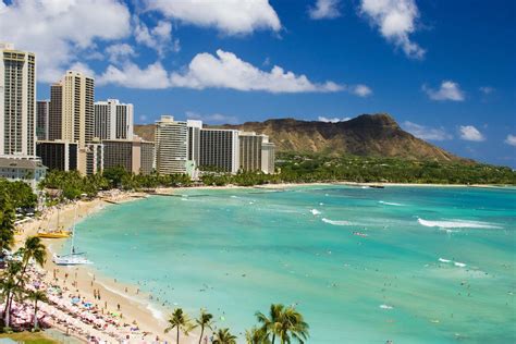 Waikiki Beach On Oahu Hawaii Oceans Real Estate