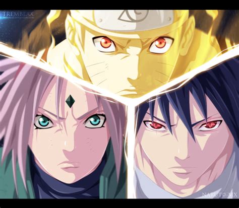 Team 7 Naruto Shippuuden Sasuke Lovers Photo