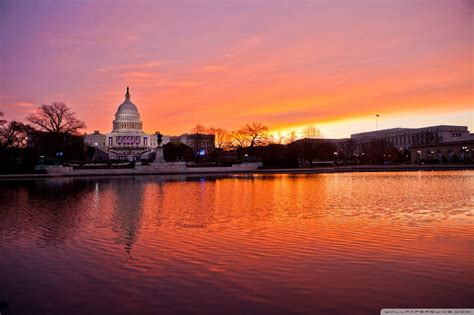 Download United States Capitol Washington Dc 4k Hd Desktop Wallpaper