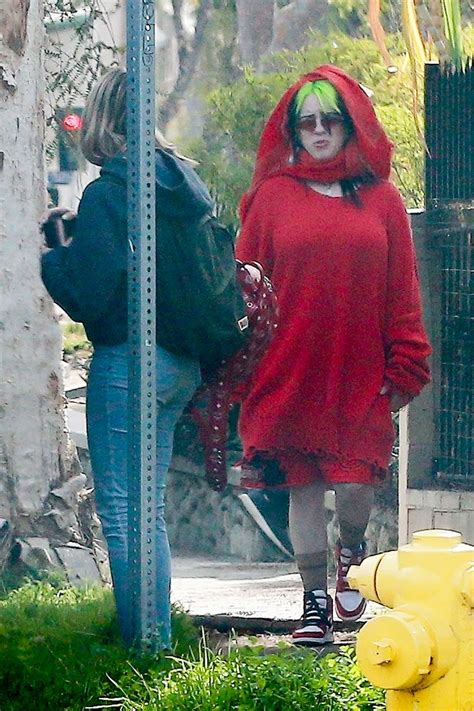 She walked away from the grammys with five awards in her hands, and now she's hit another major milestone: Billie Eilish - Doing a photoshoot in Los Angeles-04 ...