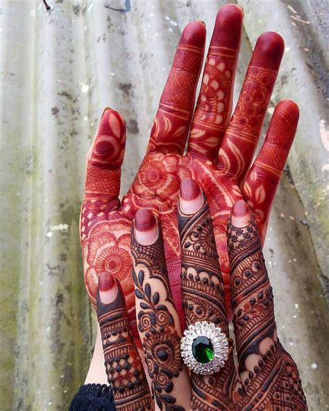 Amazing Red Color Henna By Hayatshenna Mehndi Designs Book Henna