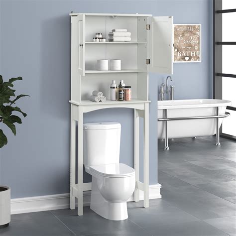 Freestanding Bathroom Cabinet Solid Oak 45 X 45cm Storage