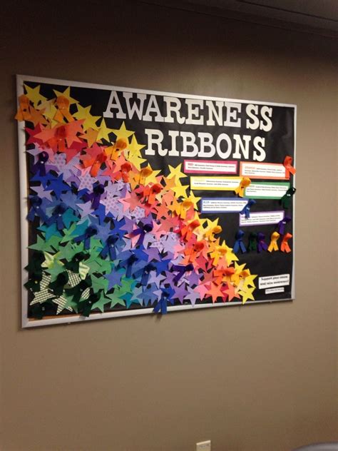 reslife crafts — taylordonahue awareness ribbons bulletin board awareness ribbons ribbon