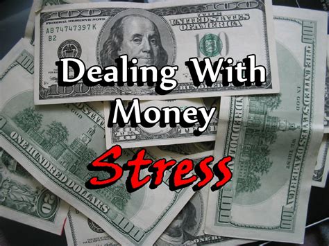 Dealing With Money Stress