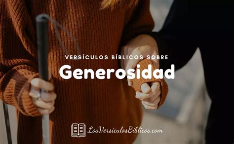 35 Versículos De Generosidad Textos Bíblicos