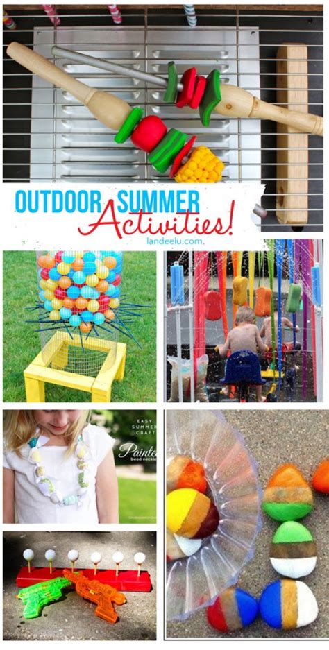 Outdoor Diy Summer Activities For Kids