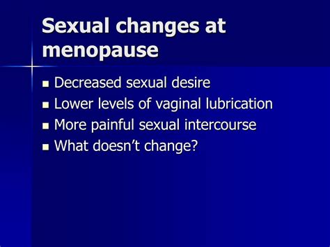 Ppt Sex Menopause And Aging Powerpoint Presentation Free Download Id