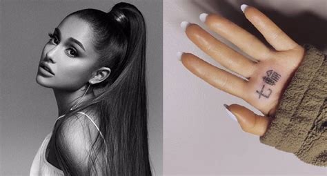 Ariana Grande Gets Japanese Tattoo With Hilarious Misspelling