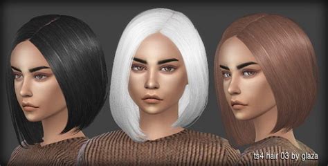 Sims 4 Hairs ~ Simpliciaty Sintiklias 20 Alia Hair Retextured Aca