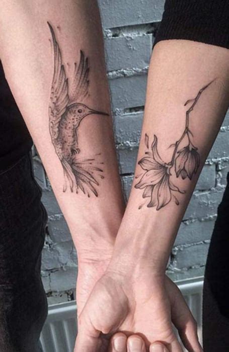 35 matching couple tattoos to inspire you the trend spotter