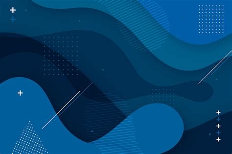 Premium Vector Abstract Classic Blue Background