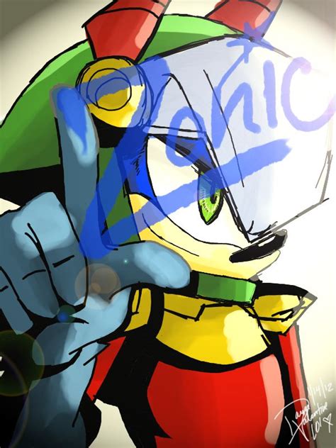 Zonic The Zone Cop By Dawnvalentine101 On Deviantart Sonic And Shadow