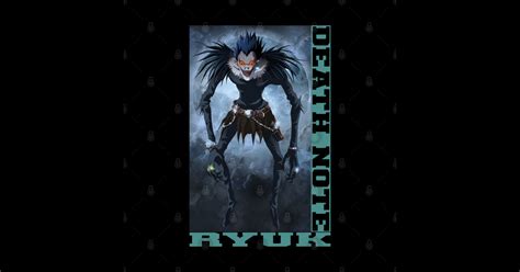 Ryuk Death Note Death Note Sticker Teepublic