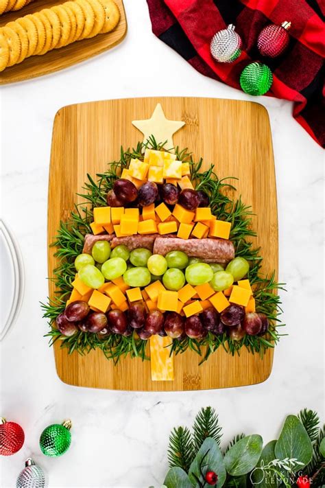 Garnish with chopped red and. Easy Cheesy Christmas Tree Shaped Appetizers - Christmas ...