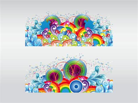 Colorful Design Elements Vector Art And Graphics