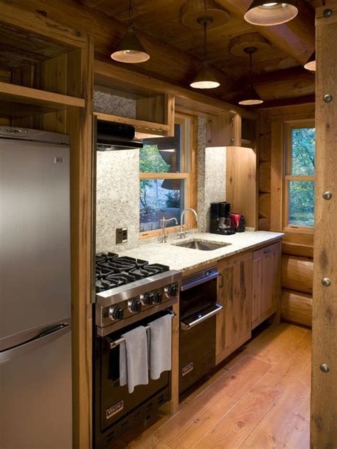 27 Space Saving Design Ideas For Small Kitchens Small Cabin Kitchens