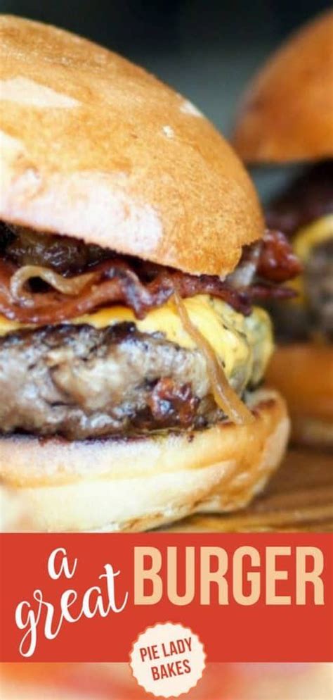 Typically made with beef dripping. How To Make A Great Burger? | Recipe | Homemade hamburgers ...