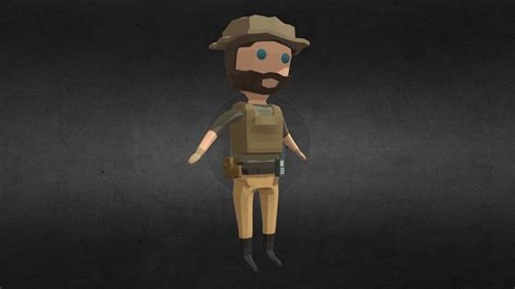 Low Poly Character Model Eventsose