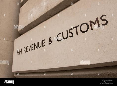 Sign On Hm Revenue And Customs Stock Photo Alamy
